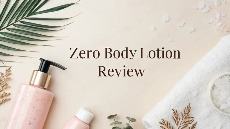 Zero Body Lotion Review: Tested & Reviewed