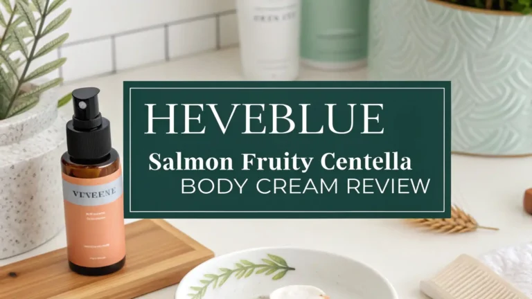 HEVEBLUE Salmon Fruity Centella Body Cream Review: Is It Worth It