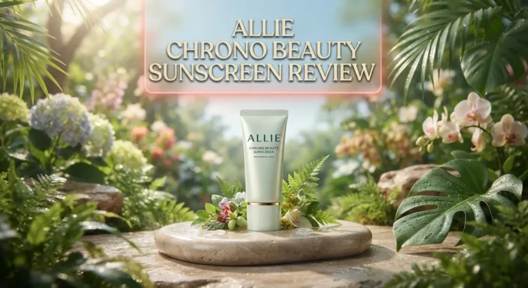 Allie Chrono Beauty Sunscreen Review: SPF 50+ Gel Formula for Daily Protection